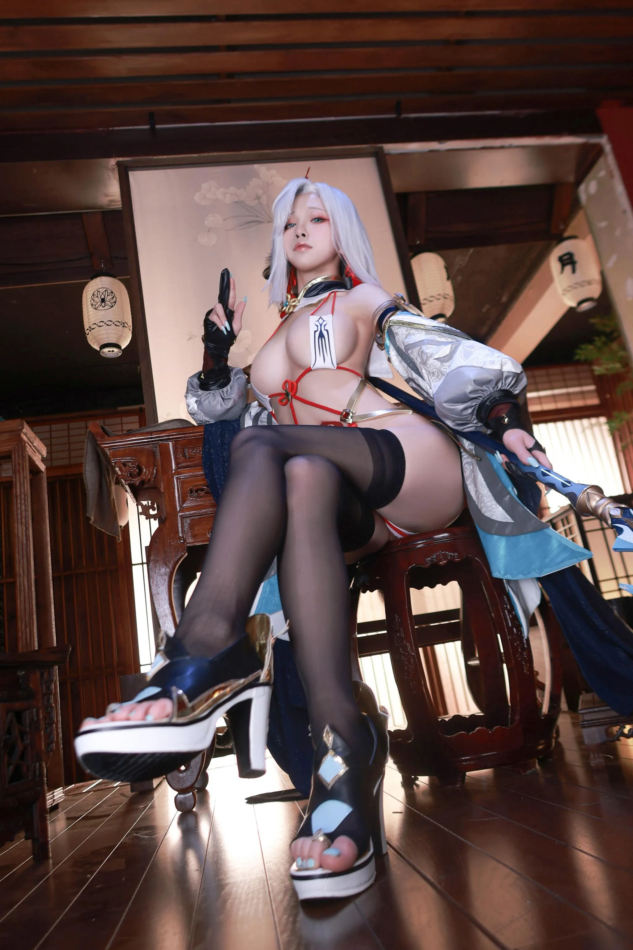 水淼Aqua – NO.110 原神 申鹤 [90P]插图1
